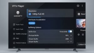 Configuración del reproductor IPTV para mejorar la calidad de imagen HD en Chile